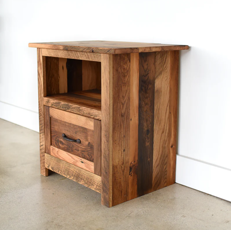 Reclaimed Wood Nightstand