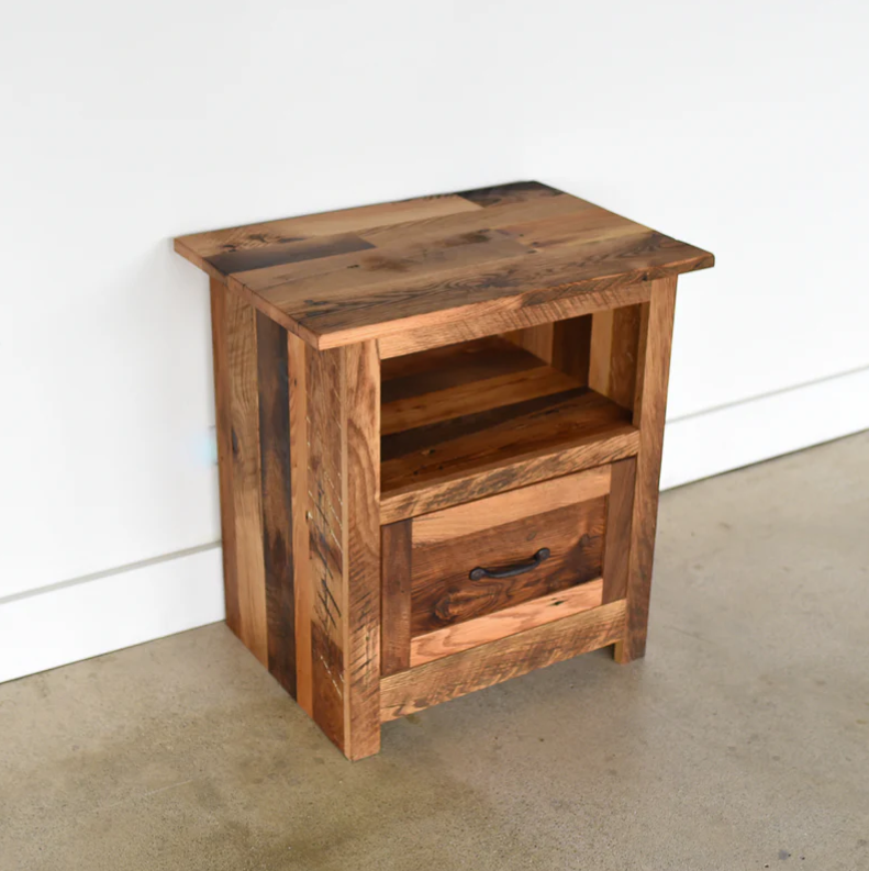 Reclaimed Wood Nightstand