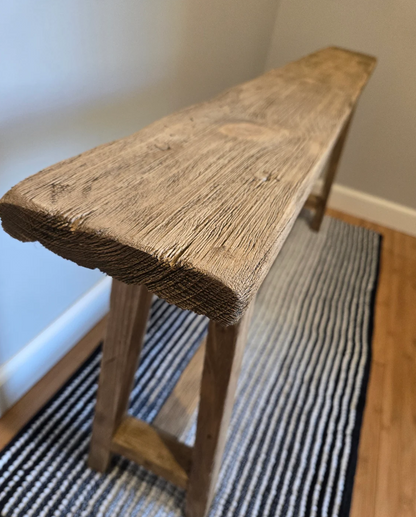 Vintage Style Narrow Bench