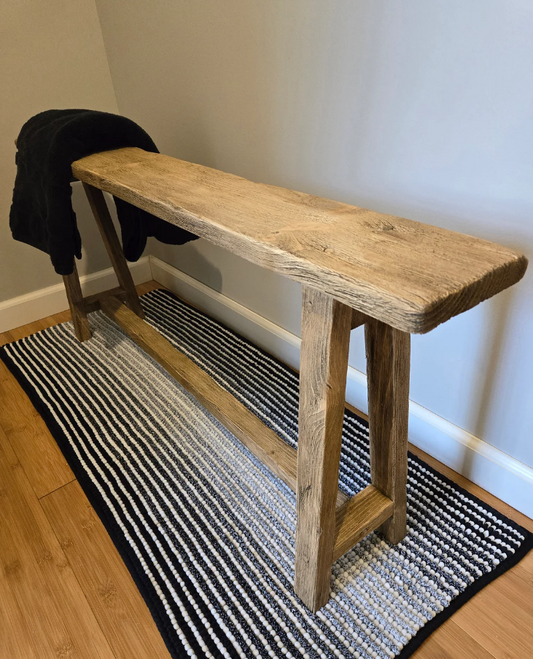 Vintage Style Narrow Bench